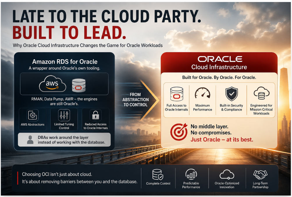 AWS Discontinues RDS Custom for Oracle: What It Means for Oracle Database Customers