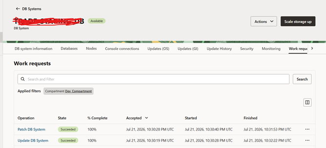 Fixing OCI Base DB GI Precheck Error