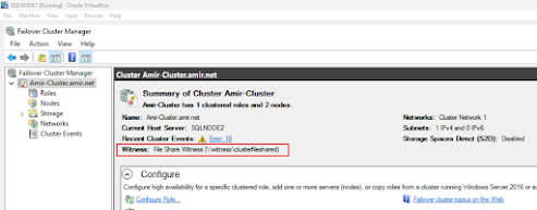 SQL Server Always On Across Two Data Centers with Dual Witnesses and DNS CNAME – Part 1