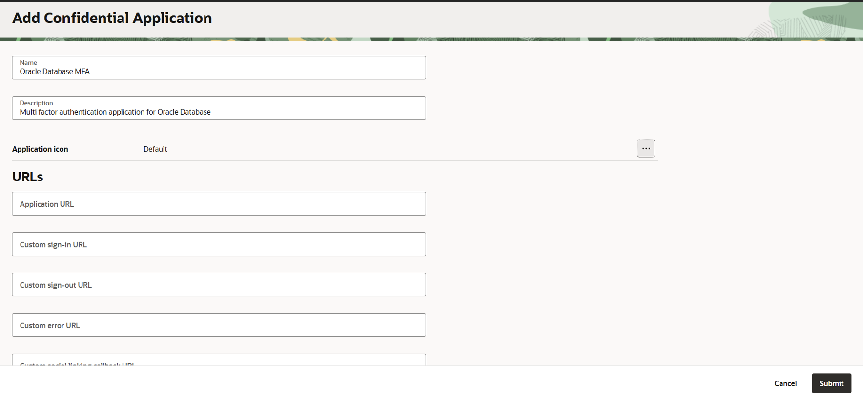 Multi-Factor Authentication for Database Authentication
