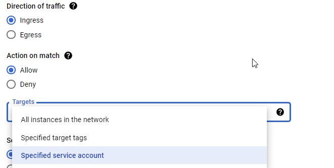 Service account Service account
