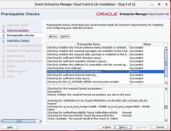 oem upgrade 11 Oracle Enterprise Manager Upgrade from 13.4 to 13.5