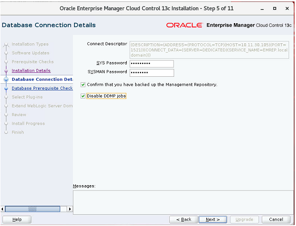 oem upgrade 13 Oracle Enterprise Manager Upgrade from 13.4 to 13.5