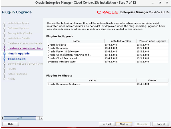 oem upgrade 15 Oracle Enterprise Manager Upgrade from 13.4 to 13.5