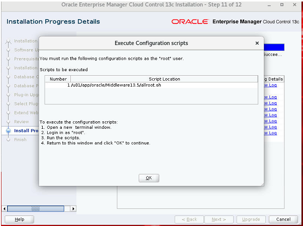 oem upgrade 21 Oracle Enterprise Manager Upgrade from 13.4 to 13.5