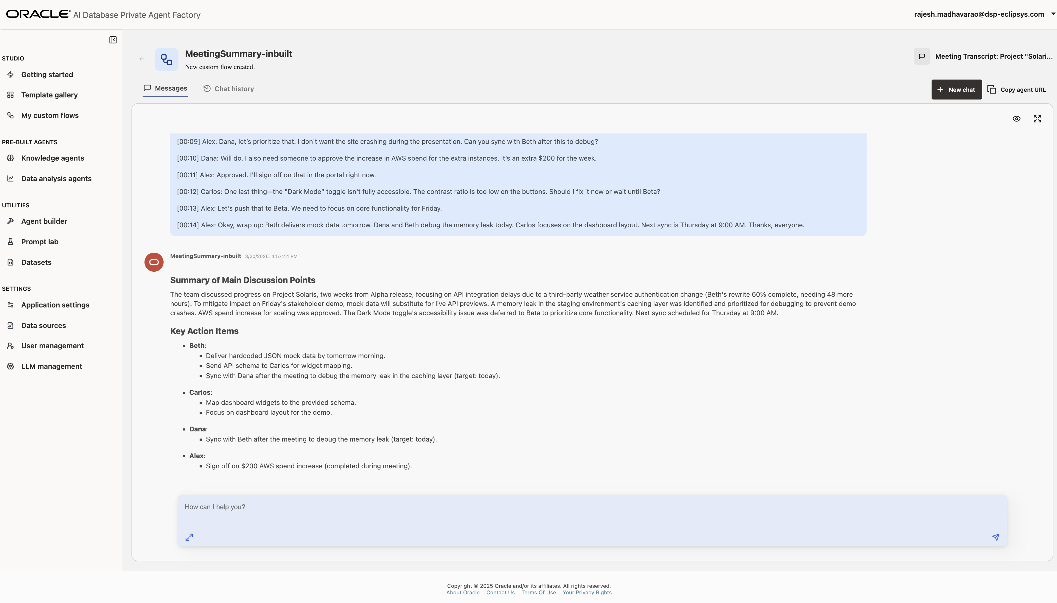 OCI AI Private Agent Factory: Installation, Setup, and Template Testing Guide
