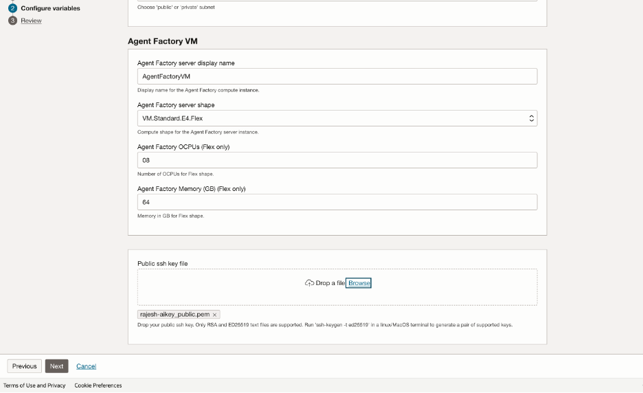 OCI AI Private Agent Factory: Installation, Setup, and Template Testing Guide