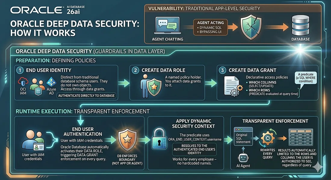 Oracle Database 26ai Deep Data Security
