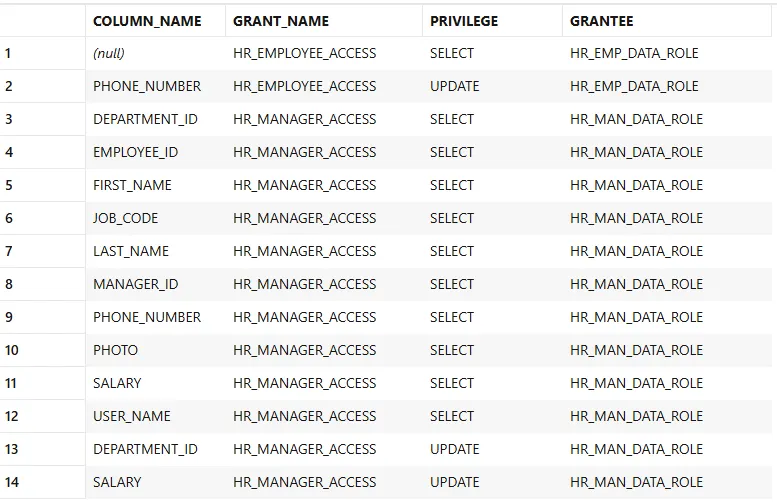 Oracle Database 26ai Deep Data Security