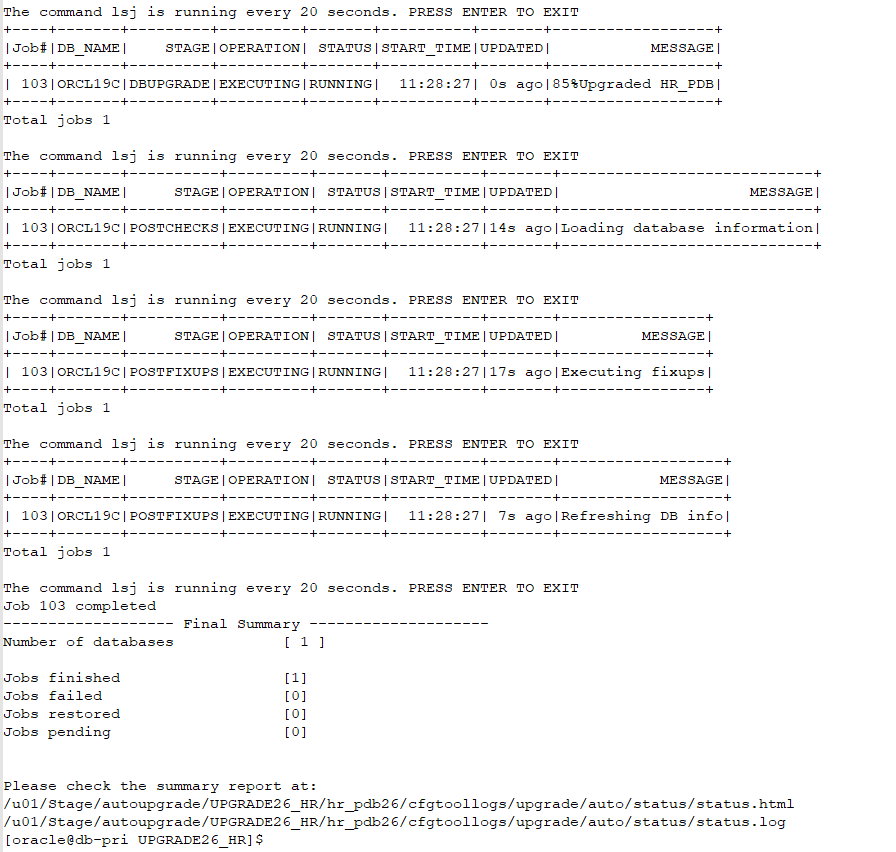 Upgrading PDBs to Oracle AI Database 26ai Image 5