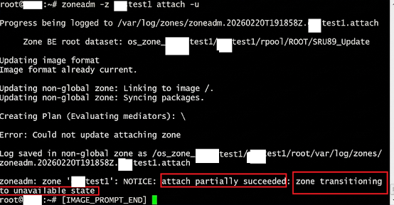 Upgrading Solaris Non-Global Zones