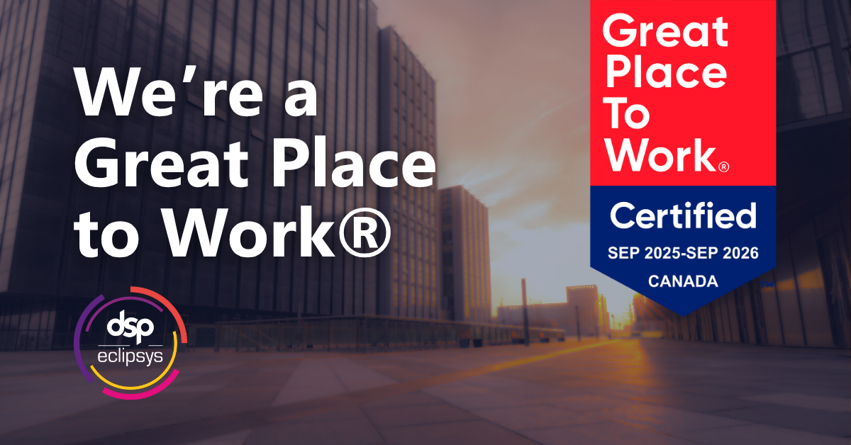 DSP-Eclipsys Named a Great Place to Work® for the Fourth Consecutive Year!