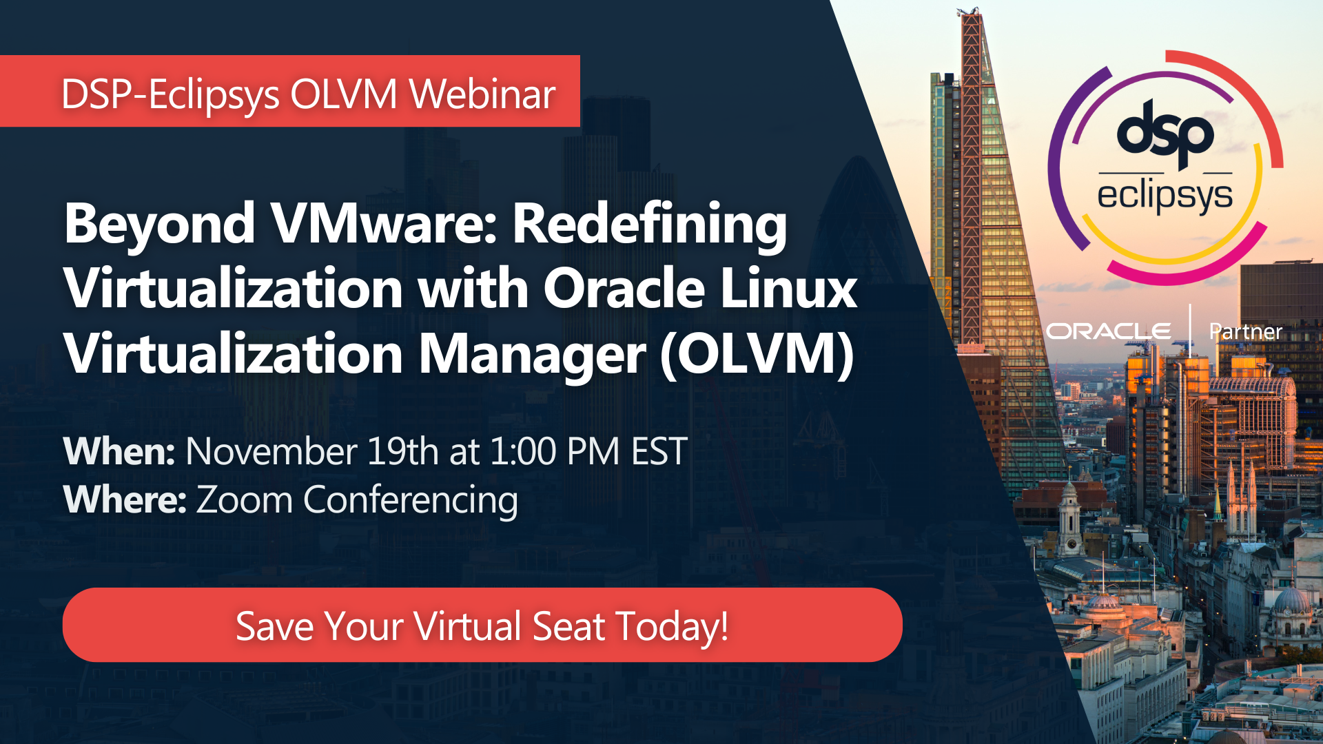 Beyond VMware: Redefining Virtualization with Oracle Linux Virtualization Manager (OLVM) | Webinar
