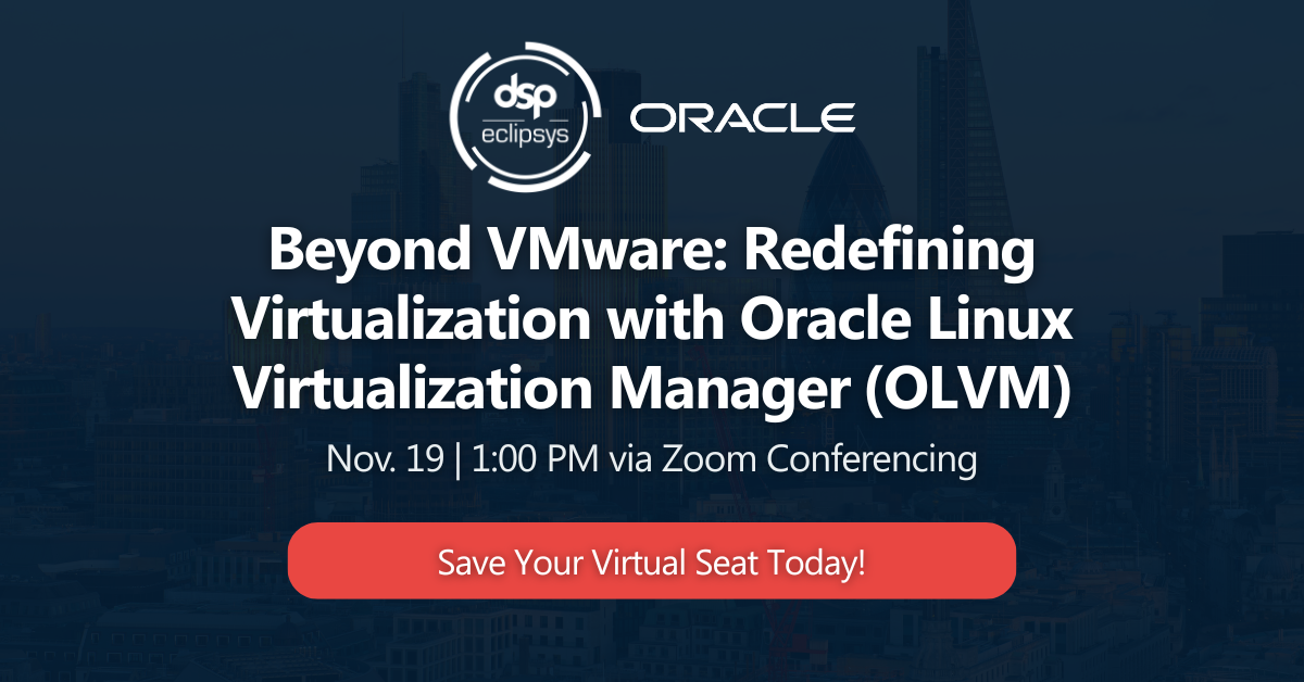 Beyond VMware: Redefining Virtualization with Oracle Linux Virtualization Manager (OLVM)